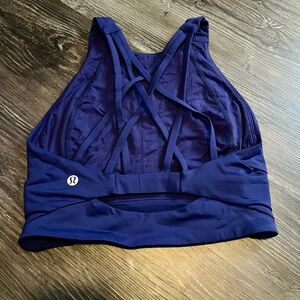 Lululemon athletic crop tank top